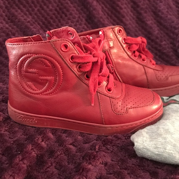 kids gucci high tops